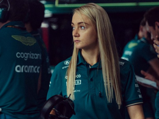 Jessica Hawkins, Aston Martin, Fórmula 1