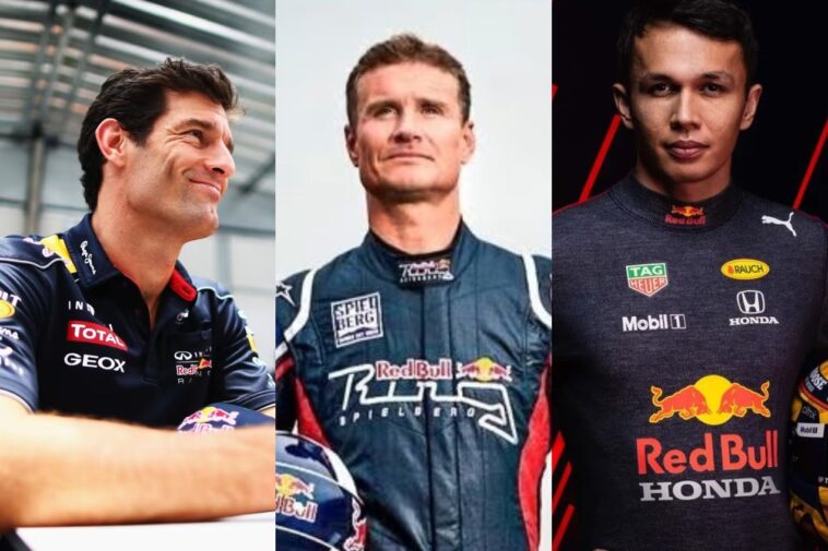 Pilotos da Red Bull pela Fórmula 1