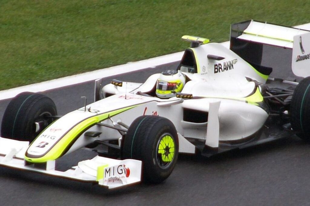 BGP 001 carro da Brawn na Fórmula 1 2009
