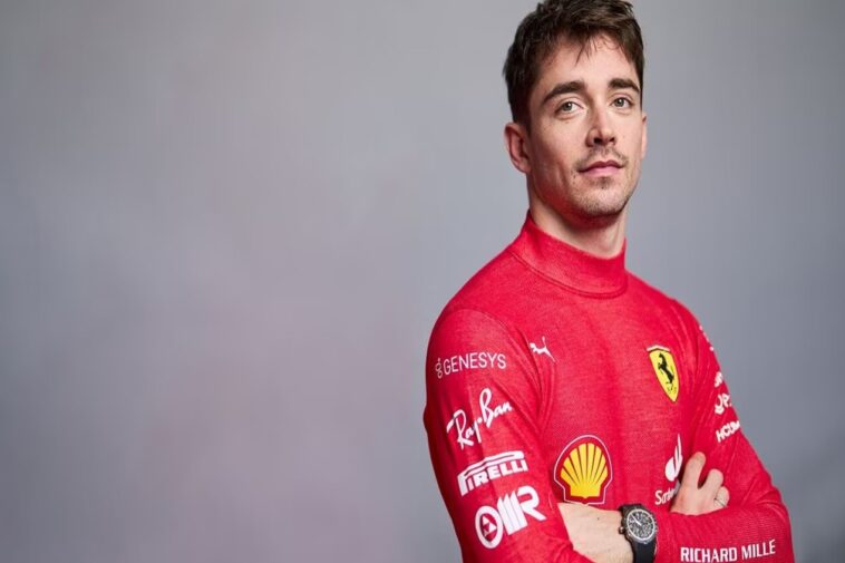 Charles Leclerc segue na Ferrari pelos próximos anos