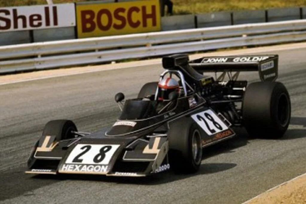 Carro da Goldie Hexagon Racing em 1974