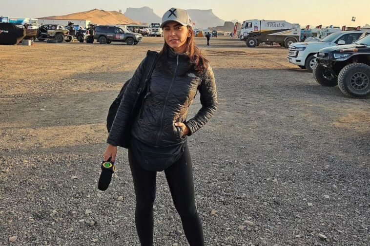 Letícia Datena começou sua experiência na cobertura de rally acompanhando etapas do WRC