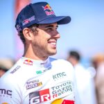 Lucas Moraes durante participação no Rali Dakar