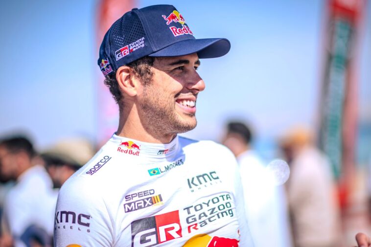 Lucas Moraes durante participação no Rali Dakar