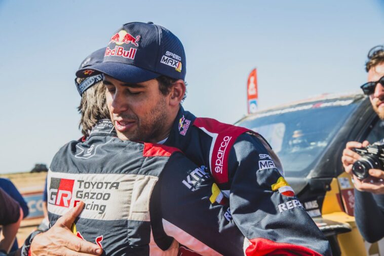 Lucas Moraes durante participação no Rali Dakar