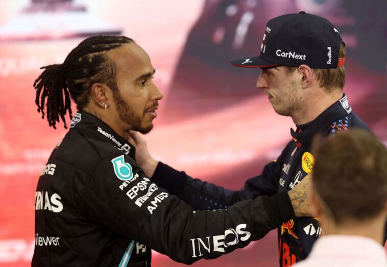 Max Verstappen e Hamilton