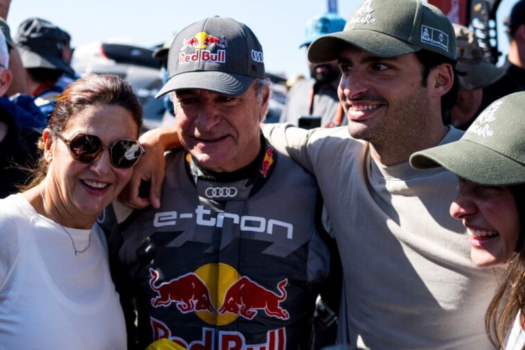 Carlos Sainz, campeão do Rally Dakar 2024