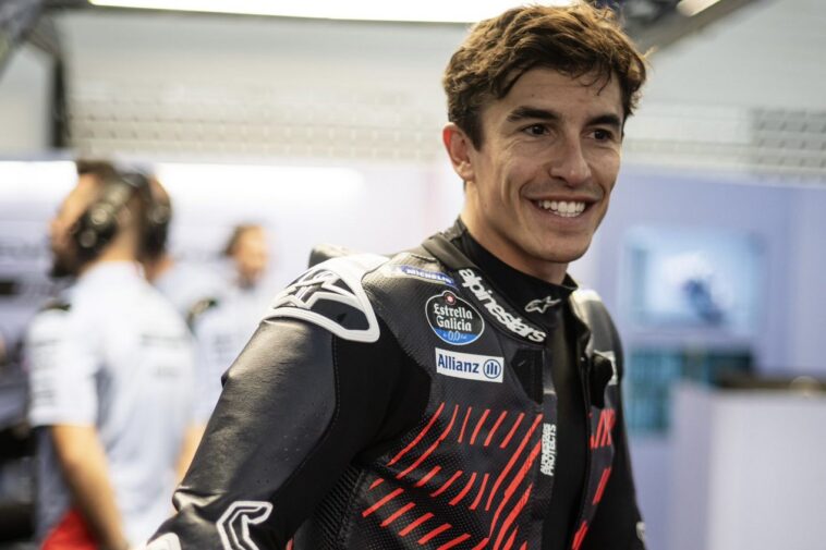 Marc Márquez é piloto da Gresini em 2024