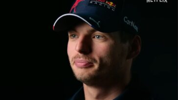 Max Verstappen em "Fórmula 1: Drive to Survive", da Netlfix