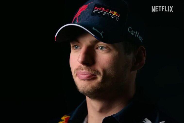 Max Verstappen em "Fórmula 1: Drive to Survive", da Netlfix