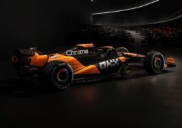 Nova pintura da McLaren na Fórmula 1 2024