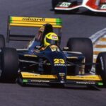 A Minardi de Christian Fittipaldi em 1992 e 1993