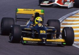 A Minardi de Christian Fittipaldi em 1992 e 1993