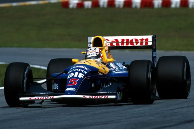 A inesquecível Williams de Nigel Mansell em 1992