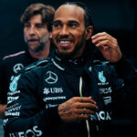 Lewis Hamilton da Mercedes na F1