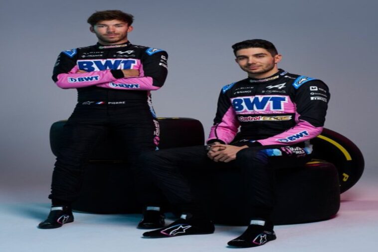 Pierre Gasly e Esteban Ocon vão ser os titulares da Alpine, na temporada 2024 da Fórmula 1