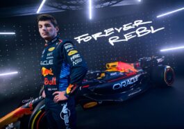 Max Verstappen e o carro da Red Bull na Fórmula 1