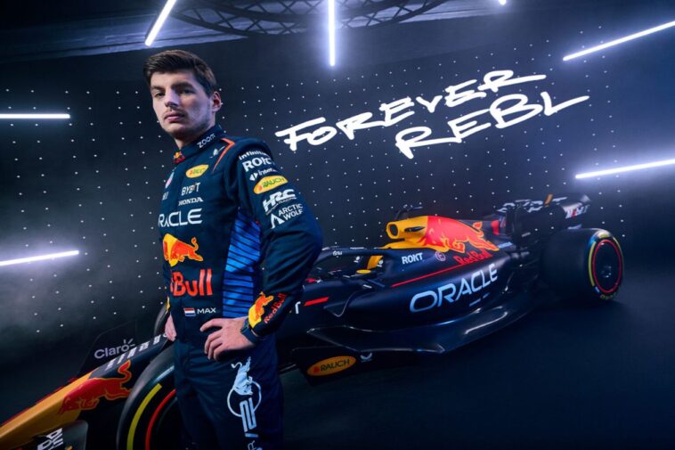 Max Verstappen e o carro da Red Bull na Fórmula 1