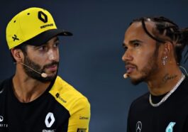 Daniel Ricciardo e Lewis Hamilton, Fórmula 1