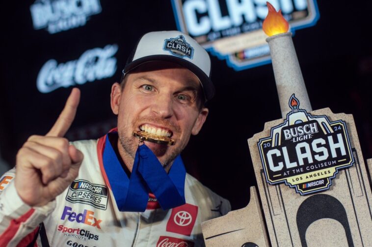 Denny Hamlin, veterano da Nascar