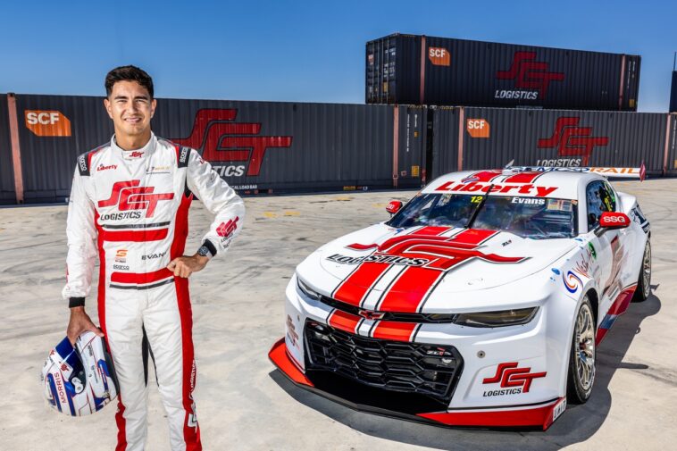 Jaxon Evans, piloto do Supercars