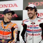Marc Márquez e Fernando Alonso