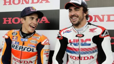 Marc Márquez e Fernando Alonso