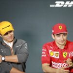 Lando Norris e Charles Leclerc
