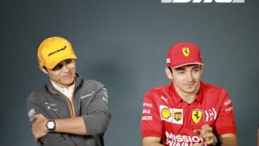 Lando Norris e Charles Leclerc