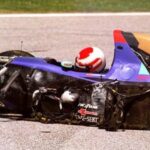 Acidente de Roland Ratzenberger, um dia antes de Ayrton Senna