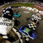 Chegada espetacular da Nascar em Atlanta ryan blaney
