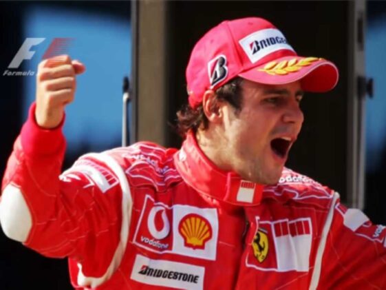 Felipe Massa na Ferrari