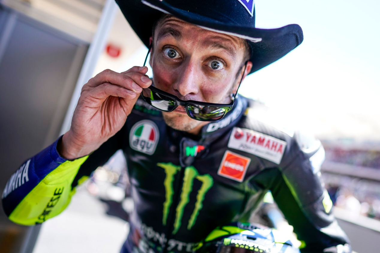 Valentino Rossi fica impressionado com estreante na MotoGP e envia mensagem