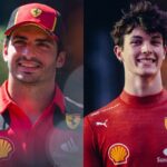 Carlos Sainz e Oliver Bearman