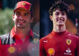 Carlos Sainz e Oliver Bearman