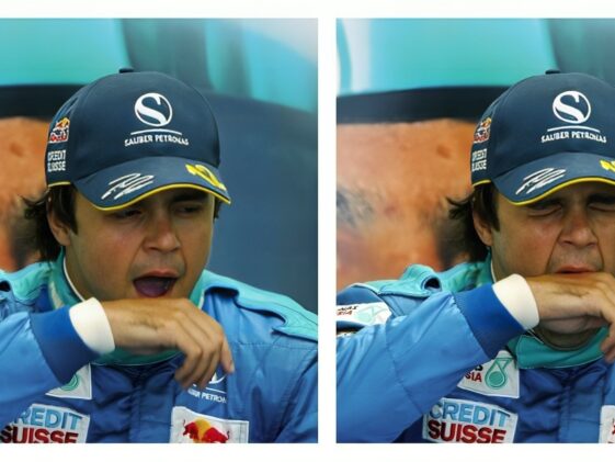 Felipe Massa bocejando, Formula 1