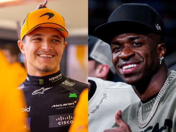 Lando Norris, Fórmula 1, Vinicius Junior, futebol