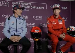 Marc Márquez e Pedro Acosta em entrevista