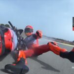 Marc Márquez sofreu queda na sessão