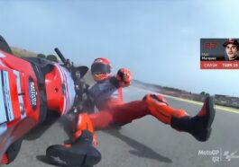 Marc Márquez sofreu queda na sessão
