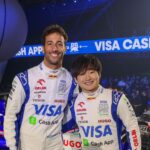Yuki Tsunoda e Daniel Ricciardo, Fórmula 1