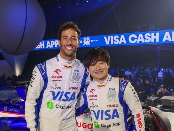 Yuki Tsunoda e Daniel Ricciardo, Fórmula 1