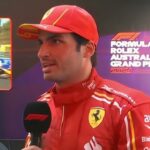 Carlos Sainz venceu pela terceira vez na F1