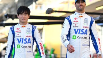 Yuki Tsunoda e Daniel Ricciardo, Fórmula 1