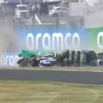 Fórmula 1 teve acidente entre Alex Albon e Daniel Ricciardo, no GP do Japão