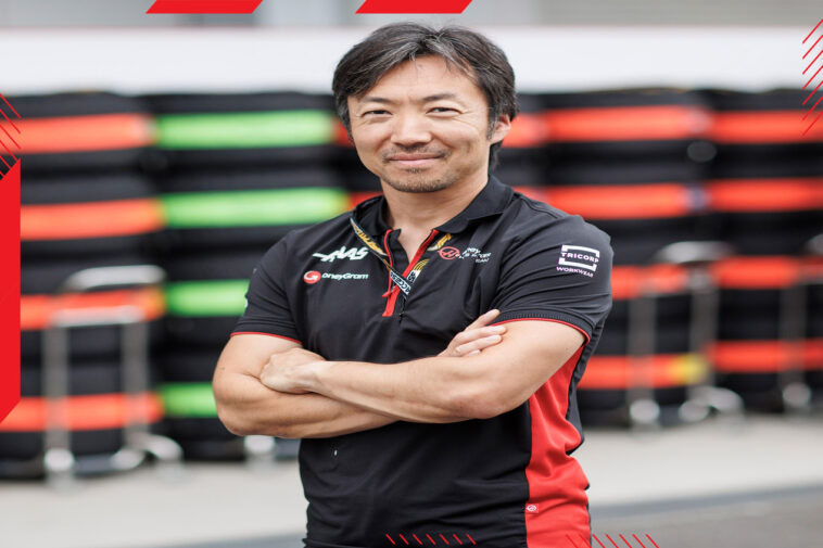 Ayao Komatsu, chefe da Haas, na Fórmula 1