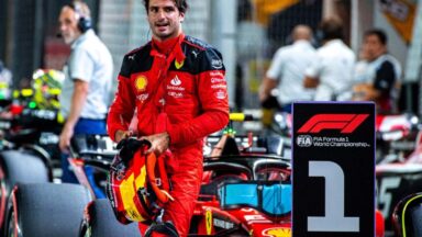 Carlos Sainz, piloto da Ferrari