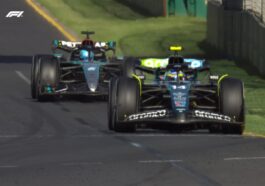 Fernando Alonso e George Russell, pilotos da Fórmula 1