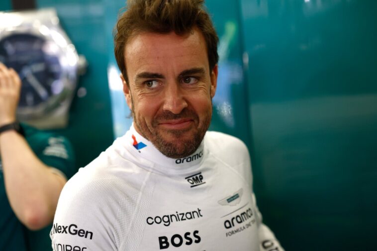 Fernando Alonso, piloto da Aston Martin