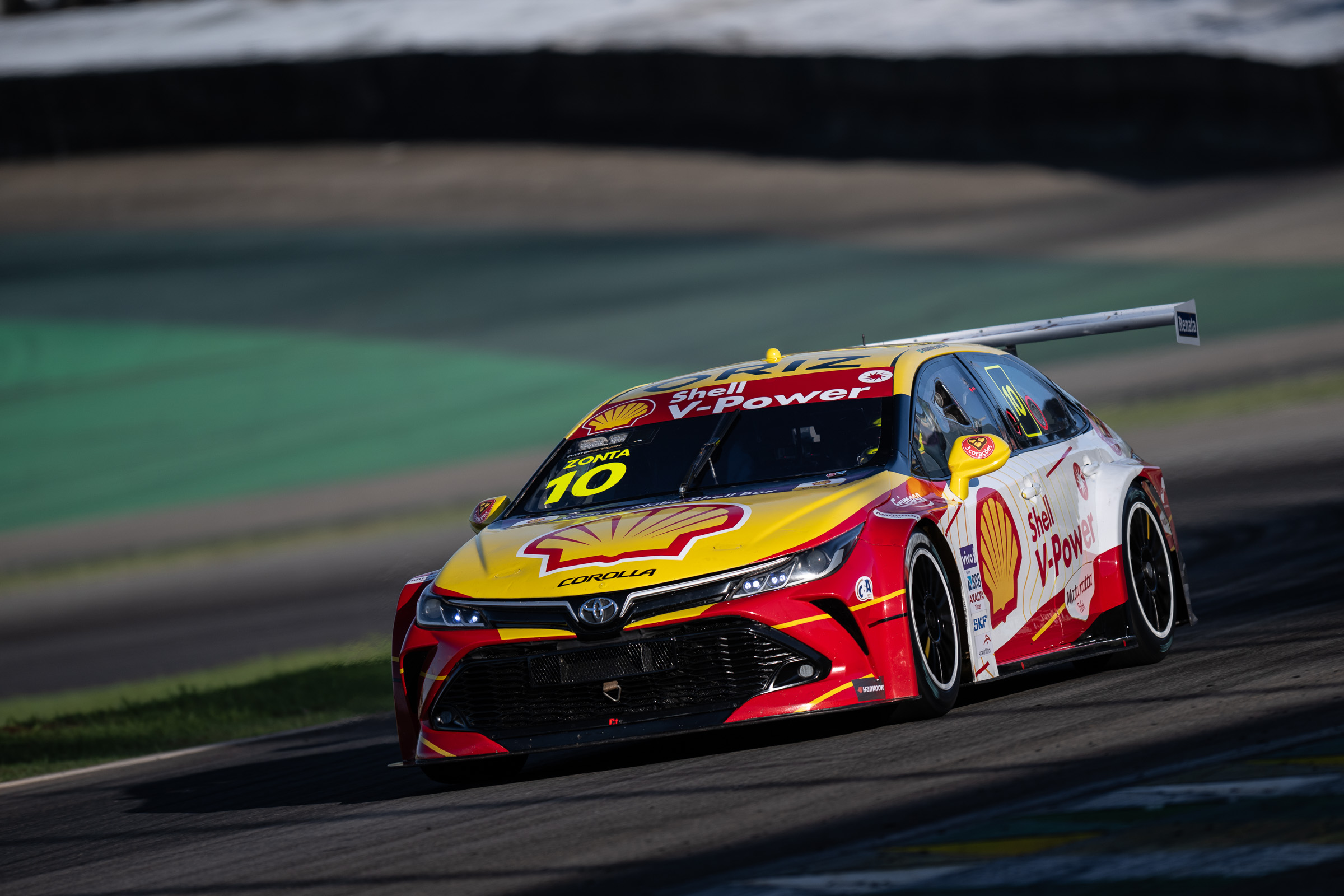 Melhor Toyota do grid, Ricardo Zonta coloca Shell na terceira posição da corrida principal da Stock Car em Interlagos